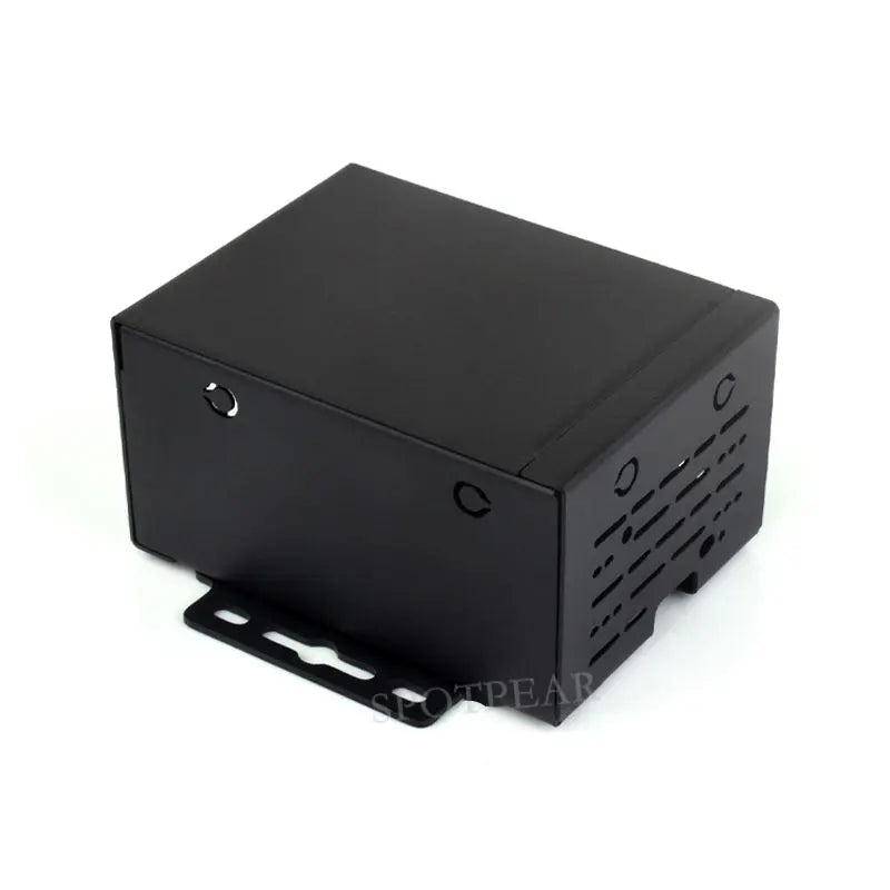Raspberry Pi 5 Industrial grade large space metal Case D For PoE HAT/official Active Cooler PCle