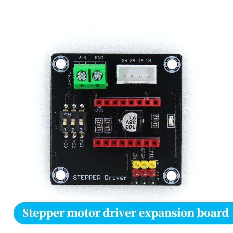 3D Printer Parts StepStick A4988 DRV8825 Stepper Motor Driver With Heat sink Carrier Reprap RAMPS 1.4