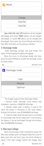ToolkitRC M8P Intelligent Charger 1-8S 600W 20A Remote Control Car Aviation Model Aircraft Lithium Battery FPV Fast Charging