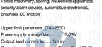 10pcs A3144 OH3144 Y3144 Hall Effect Sensor Brushless Electric Motor TO-92UA A3144EUA