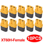 XT60 Female Male Plug with Sheathfor XT60H Plugs Connector Adapter for RC Lipo Battery Airplane Wire Cable Charger Connectors