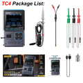 FNIRSI®DSO-TC4 3-IN-1 10MHz 48MSa/s Digital Oscilloscope Transistor Tester, LCR-P1 Multifunction LCR Transistor Capacitor Tester