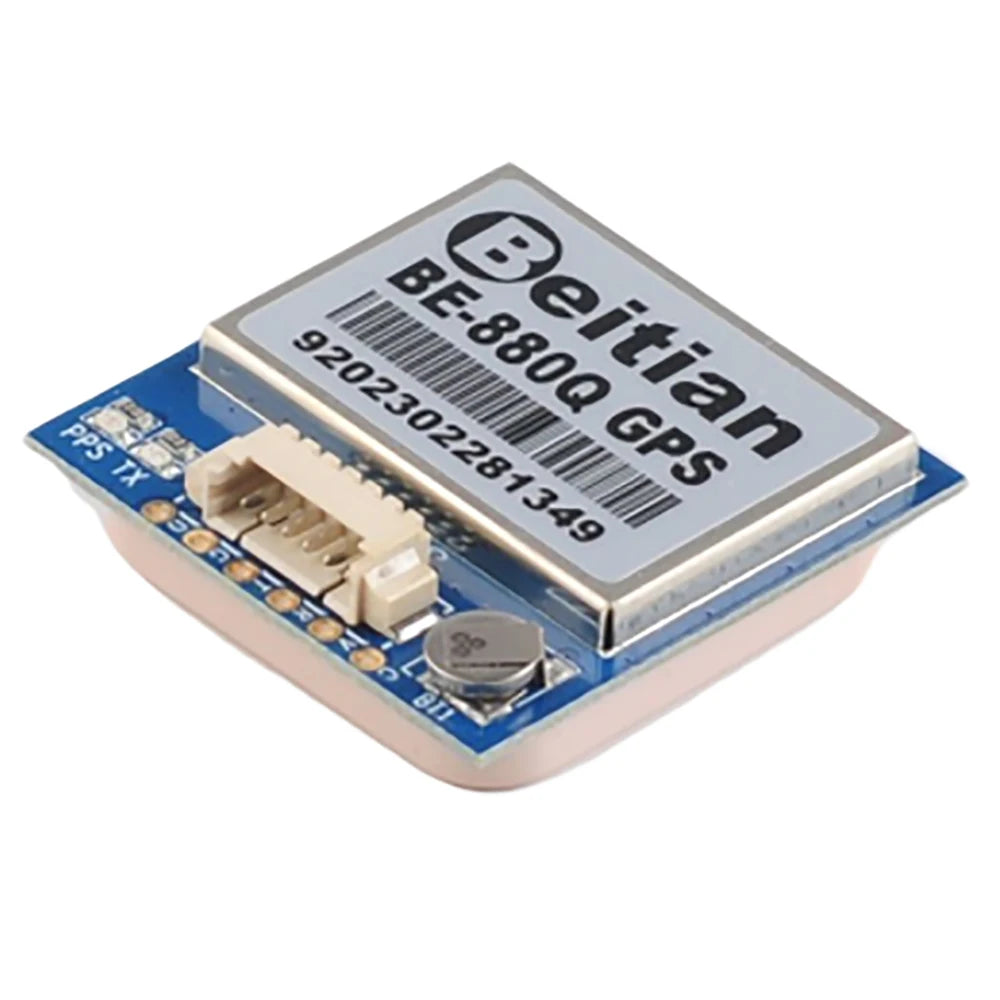 BE-880Q GNSS GPS Module M10050 Chip QMC5883 Compass Ultra Low Power 28x28x8.4mm for RC Drone FPV Flight Controller DIY Project