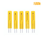 5pcs NTC Thin Film Thermistor 2.5cm 3380 10K 50K 100K MF5B SMD 1%, Temperature Sensor For Electronics