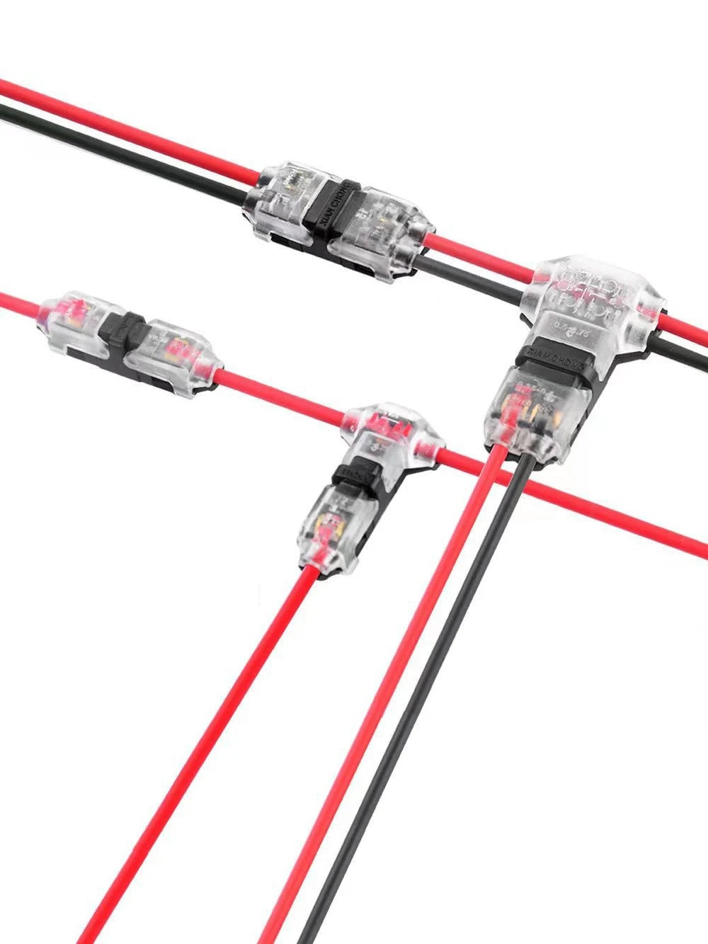 10PCS 2 Pin Way Plug Automotive Electrical Connector Strip Terminal Connection Waterproof Electrical Connector Car Wire Cable