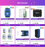 CC2530 ZigBee 2.4GHz SPI Wireless Module 4dBm COJXU E18-MS1-PCB PCB Antenna Data Zigbee Wireless Transmitter Receiver Module