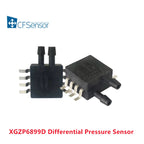 XGZP6899D differential pressure sensor 1kPa dual inlet airway ventilator pressure sensor air pressure flow I2C