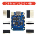 1-10Pcs WEMOS D1 Mini V4.0.0 ESP8266 4MB WiFi Development Board Type-C for Arduino MicroPython IoT NodeMcu LOLIN ESP-12F