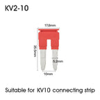 Wire Connectors Rail Type Electrical Quick Terminal Block Direct Insertion Instead Of UK ST PT Docking For Parallel Connection