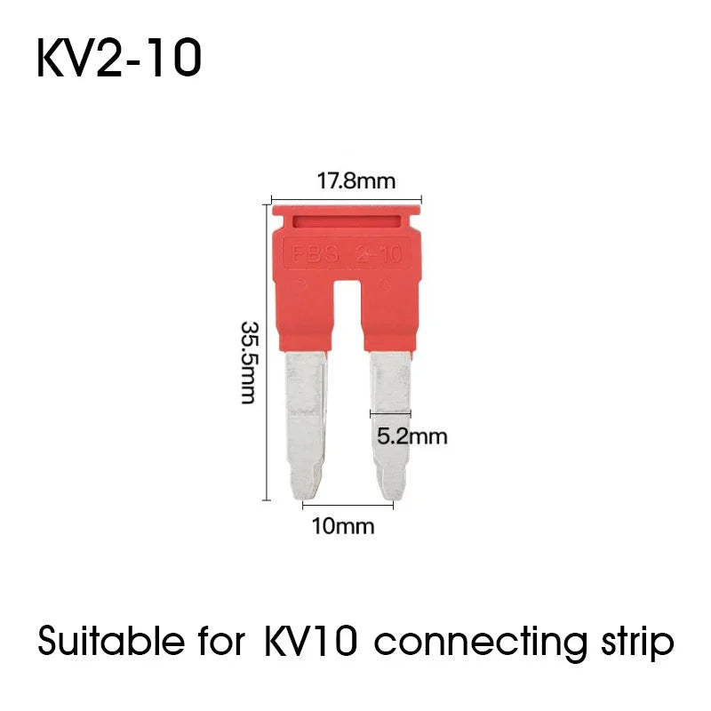 Wire Connectors Rail Type Electrical Quick Terminal Block Direct Insertion Instead Of UK ST PT Docking For Parallel Connection