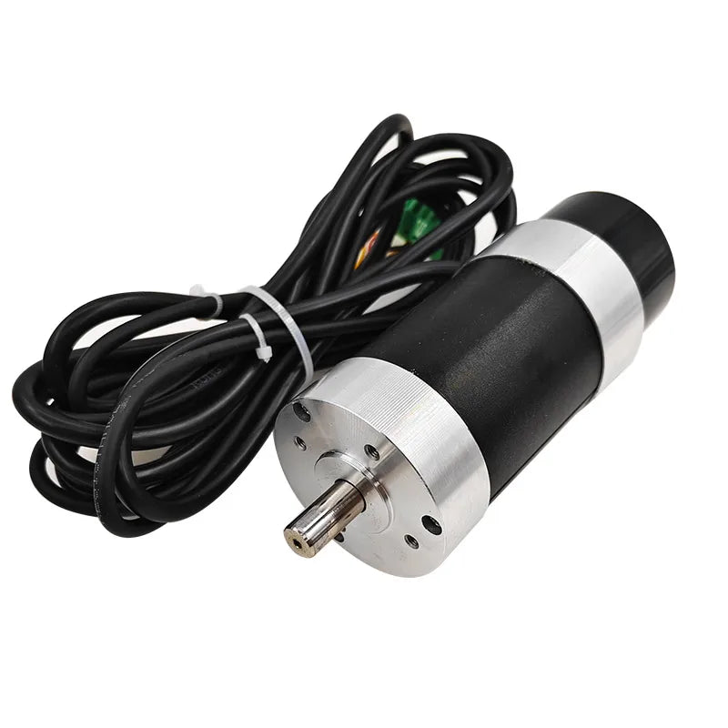 48V 500W ER11 Brushless Spindle+57MM Clamp with Screws+ 48V Brushless Motor Driver+ER11-10mm Built in HALL Sensor