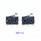 Free Shipping 10Pcs Micro Switch D2FC-F-7N 10M 20M OF D2FC-F-K 50M 60MN D2F D2F-F D2F-01 D2F-L D2F-01F D2F-F-3-7 button switches