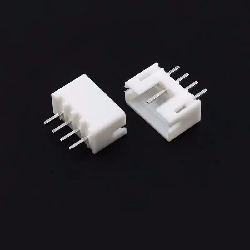 100PCS JST PH 2.0 2P 3P 4P 5P 6P 7P 8P 9P 10P 11P 12 Pin Header PH2.0 2mm Connectors Leads PH-AW PH-Y Curved Pins Male Shell
