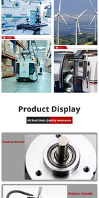 Industrial Rotary Encoder: 1000 P/R, Incremental, 5-24V DC, IP50, Sealed Bearing, ABS, for CNC/Robot/Automation