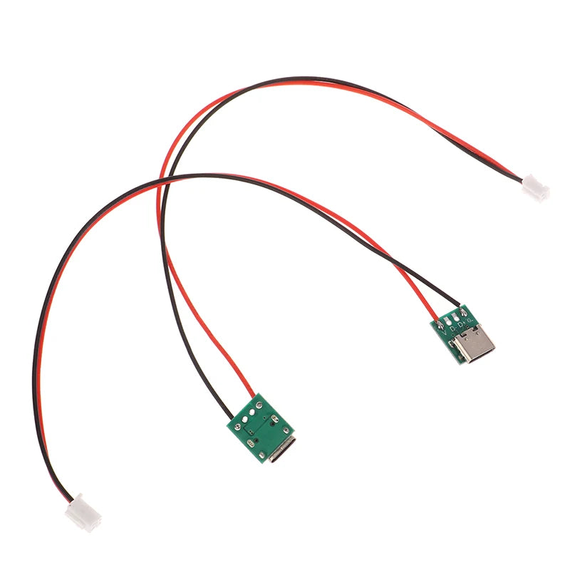 Type-c PCB With Cabel Converter Adapter Micro USB To DIP Female Connector Breakout Board Charging Cable Soldering Board Socket