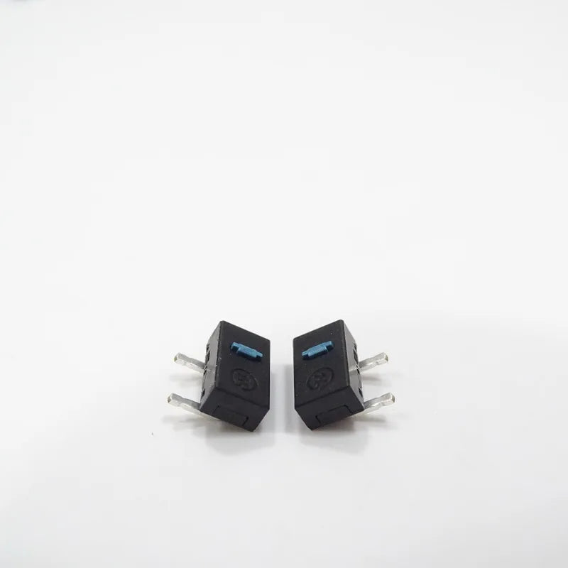 2pcs/pack Kai Long Mouse Micro Switch Left Right Bent 2 Pins Micro Switches 5 Millions Click lifetime