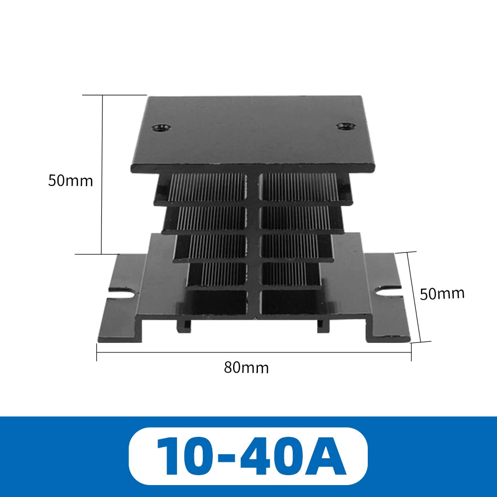 Single Phase Solid State Relay SSR-40DA SSR-25DA SSR-10DA DC To AC 3-32VDC Input 24-380VAC Output Solid State Relay