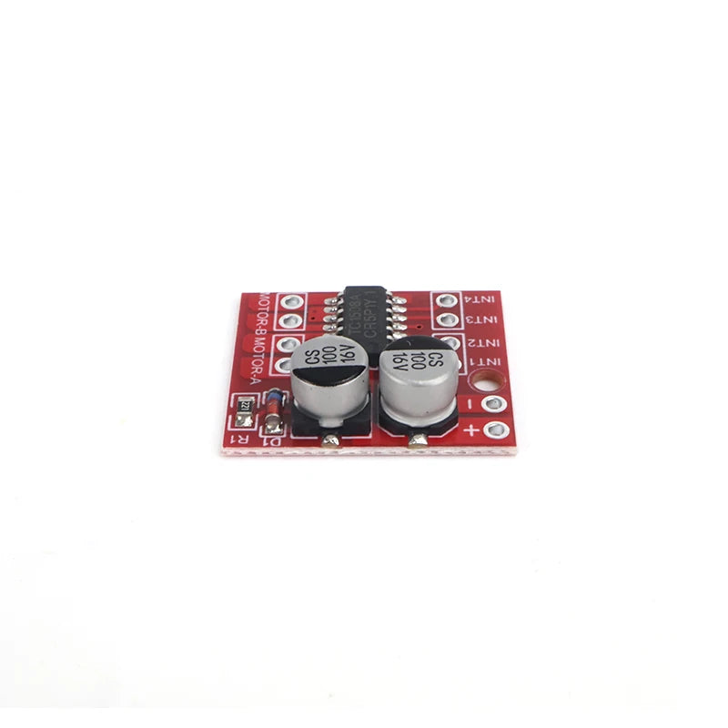 Mini L298N 2 Channel DC Motor Driver Module, Dual H-Bridge for DC Stepper Motor, 1.5A for Arduino Smart Car Robot (3/6Pcs)