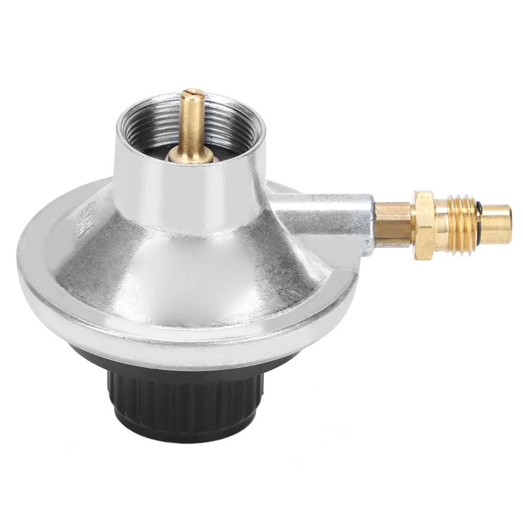 Low Pressure Adjustable Regulator Zinc Alloy 1"‑20UNF Propane Gas Low Pressure Adjustable Regulator Control Valve BBQ Grill