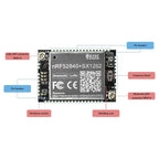 H ELTEC AUTOMATION HT-N5262M Meshtastic Tracker Mesh Node Lorawan NRF52840 SX1262 Lora BLE For Arduino Low Power IOT,