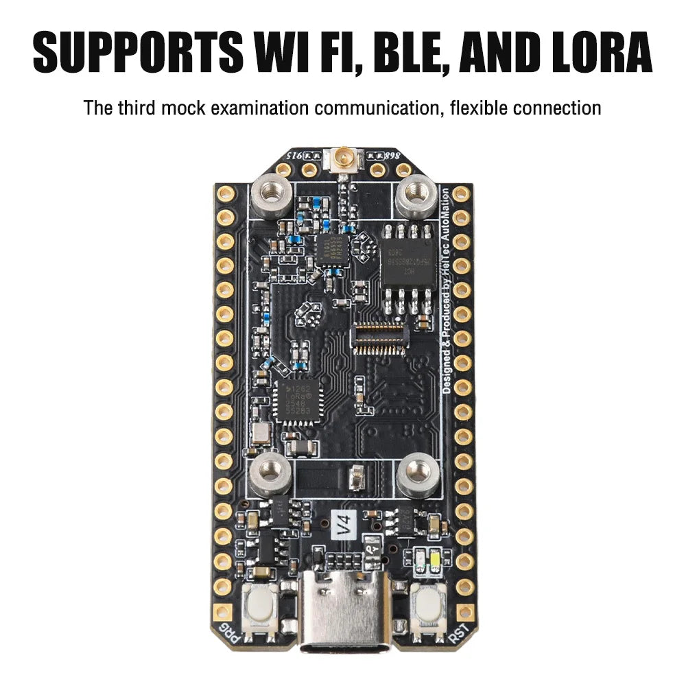 Heltec Meshtastic WiFi LoRa 32 V4 ESP32-S3R2 Development Board Low Power IoT Wireless Module for Smart Agriculture Industrial