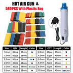 220V DIY Heat Gun Electric Power Tool Hot Air Gun 300W Temperature Gun With Supporting Seat Shrink Plastic DIY Craft Tool