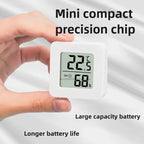 1/3/4/6 PCS Mini LCD Digital Thermometer Hygrometer Indoor Room Temperature Humidity Meter Sensor Gauge Weather Station Set
