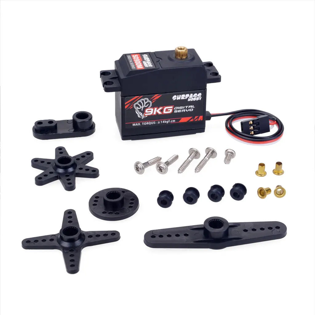SURPASS HOBBY 9G 17G 25G 6KG 9KG 15KG 20KG Metal Gear Digital Motor RC Servo for Car Plane Robot Boat Model Wltoys Axial SCX24