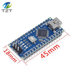 TZT 3DV4 CNC Shield V4 + Nano 3.0 + 3pcs A4988 Reprap Stepper Drivers Set For Arduino