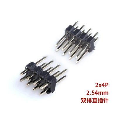 10/20pcs Pcs 2.54mm Double Row Male 2*40P PCB Board Pin Header Connector Strip Pinheader 2/3/4/5/6/8/10/12/20/40Pin For Arduino