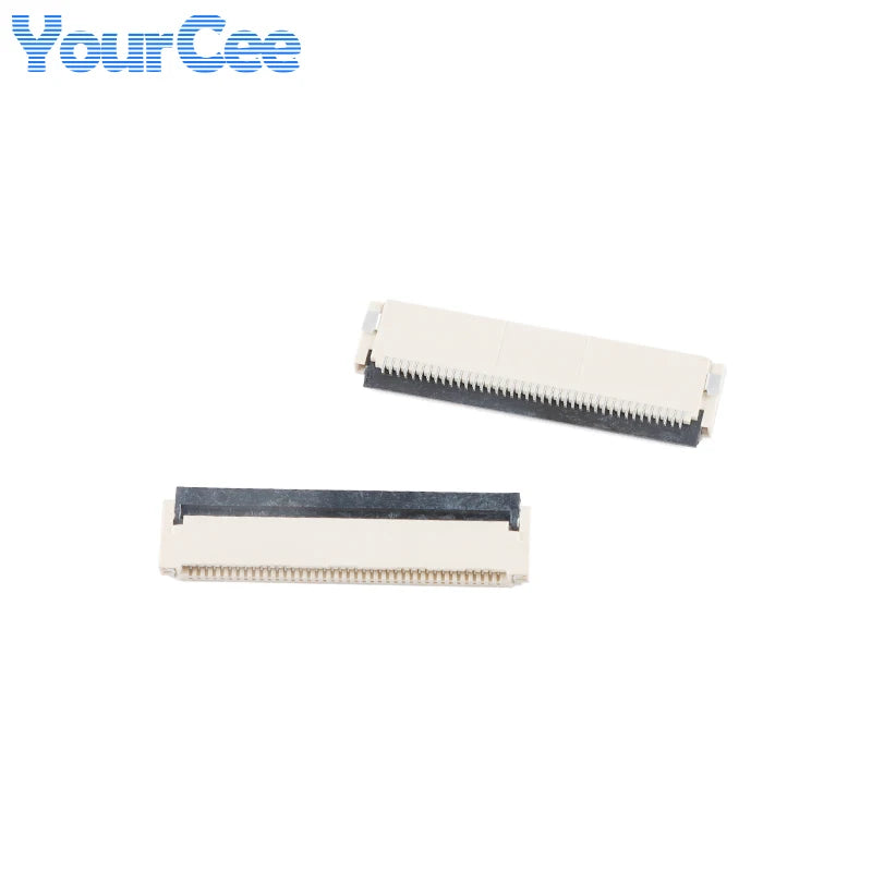10PCS FFC/FPC Connector Flat Cable Socket 0.5MM Adapter 4/6/8/10/12/14/16-30/32/40/50/60 Pin Back Flip Front Insert Horizt