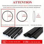 20/50/100/200M/ roll Heat Shrink Tube  Transparent 3: 1 ratio Adhesive Lined with Glue Dual Wall Tubing Wrap Wire Cable kit
