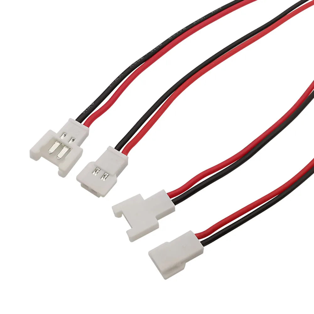 10/20Pcs MX 2.0 JST Pitch 2.0mm 2 Pin Aerial Docking Male Female Plug Socket Cable Wire Connector 150MM Lenght