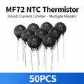 50PCS MF72 NTC Thermistor 1.5D-20-47D-20 3D25 5D25 10D25 5D11 Inrush Current Limiter