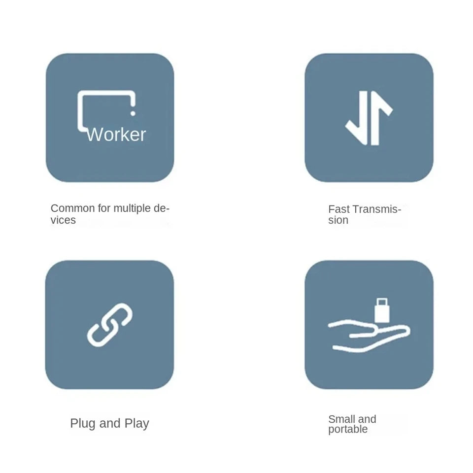 Type-c Female To USB 3.0 Male Adapter Charging Data Cable Connector For iPhone Samsung Huawei Phone Ipad Laptop USB-C Earphone