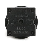 OOTDTY 4-Position 3-Speed Fan Selector Rotary Switch Governor with Knob 13AMP 120V-250V