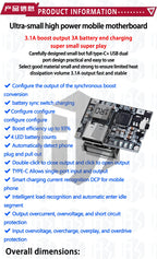 IP5310 Type-C USB-a 5V 3.1A Boost Converter Step-Up Power Module Power Bank Accessories With Switch LED Indicator