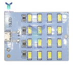 Mirco USB 5730 LED Lighting Panel USB Mobile Light Emergency Light Night Light White 5730 SMD 5V 430ma~470ma DIY Desk Lamp