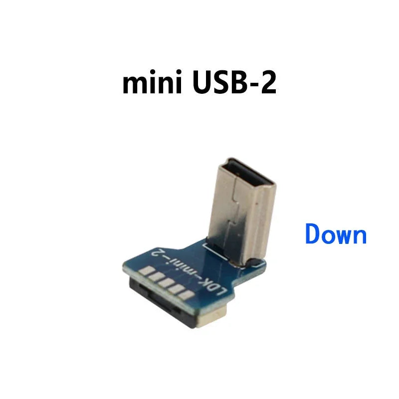 FFC Type-C Mini Micro USB Extension Ribbon Cable 90 FPV Slim Flat Soft flexible FPC charge FPV Brushless Handheld Gimbal monitor