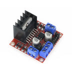 1~100Pcs L298N Dual Channel DC Stepper Motor Drive Controller Module Speed Regulation Driver Board Smart Robot DIY Accessories