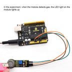 Keyestudio MQ Series Sensor Gas Sensor MQ-2 MQ-3  MQ-5 MQ-135  MQ-6 MQ-8  MQ-7 Module  for Arduino Sensor DIY Electronic Projec