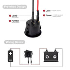 5Pcs KCD1 Mini Rocker Switch 6A/250V 10A/125V Power Switch ON OFF with Wire Cable Toggle Switch for Car Automotive Boat