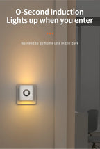 LED Cabinet Light 220V EU Plug in LED Light Lamp Motion Sensor for Stairs Bedside Steps Closet Decor Accent Up/Down Shine 3000K