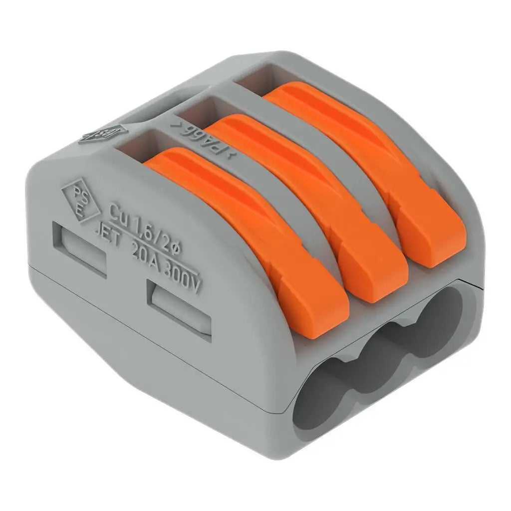 WAGO 222‑412 222‑413 222‑415 Lever Wire Connector,0.08‑2.5mm² 32A 450V ideal for household electrical wiring splicing