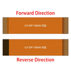 FPC cable 0.5MM pitch· gold finger contact FPC line 6P/8P/10P/12P/14P/16P/20P/24P/26P/28P/30P/32P/40P/50P/60P