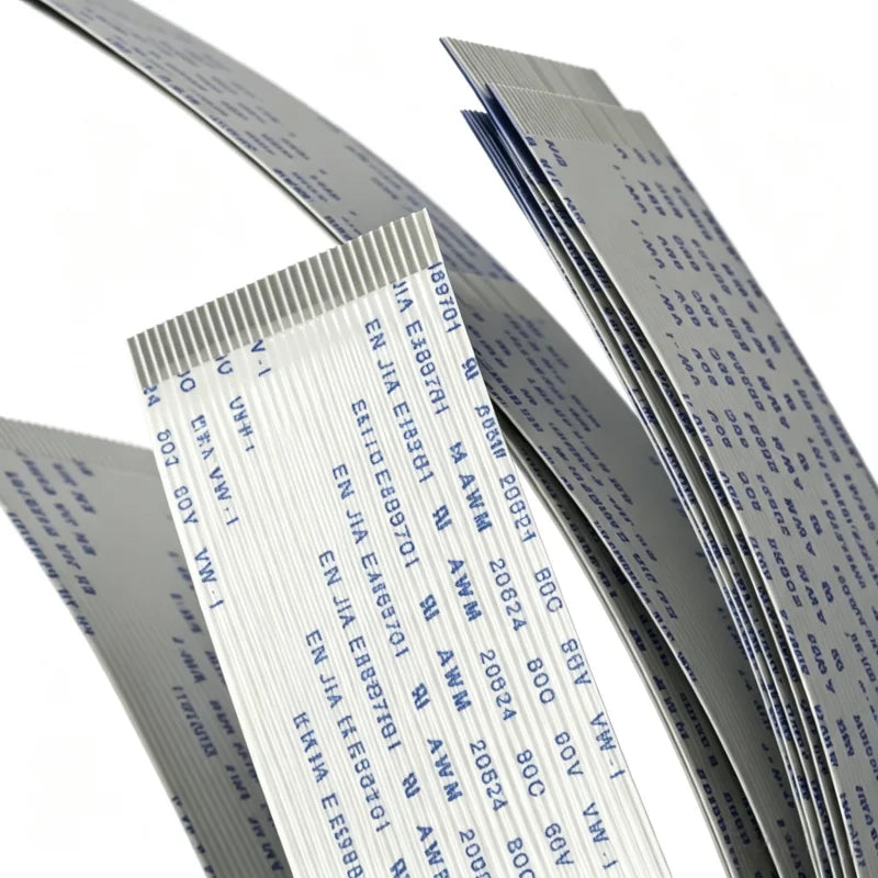 2PCS FFC/FPC extended flexible cable 1.0/1.25mm spacing,1000mm/1500mm/2000mm Length 4/6/7/8/10/12/14/15/16/18/20/31/32/35/40Pin
