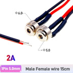 1Pair 2/3/4/5/6Pin Waterproof High Current Magnet Suction Spring Pogo Pin Male Female Probe DC Power Charging Magnetic Connector