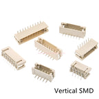 50/20Pcs JST PH2.0mm 2/3/4/5/6/7/8/9/10 Pin Horizontal Paste Vertical Patch Pin Holder SMT Connector 2.0MM Pitch Male SMD