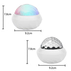 RGB Projection Night Lights Aurora Starry Northern Light Projector Atmosphere Lamp USB Plug Remote Control for Room Party Decor