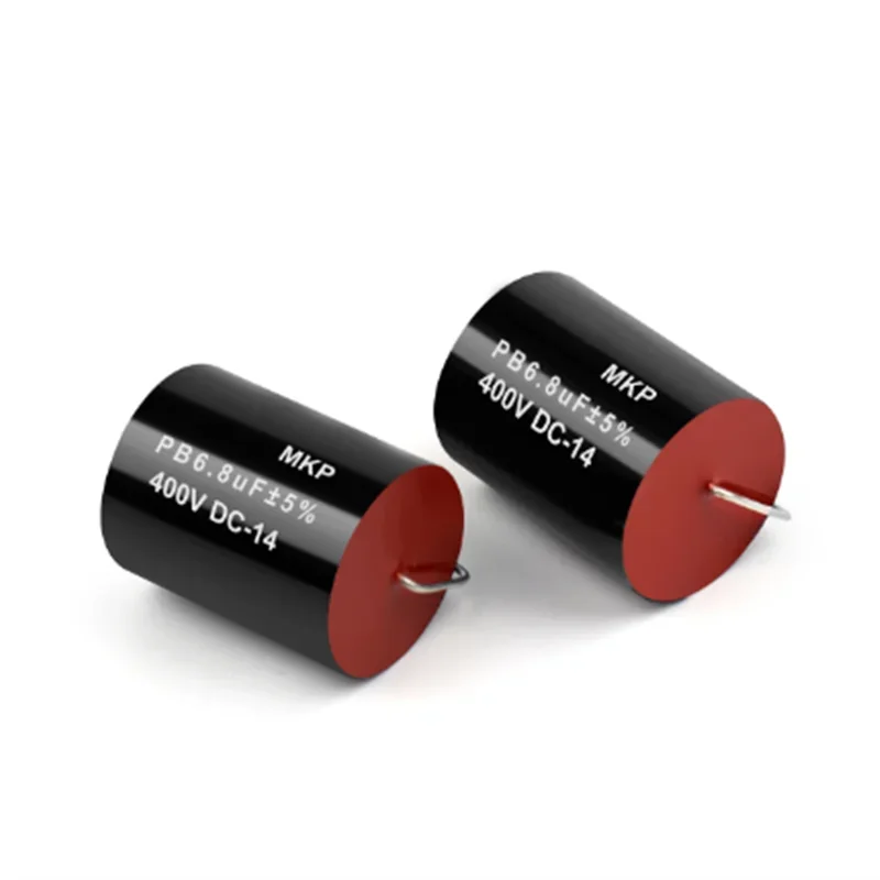 5pcs  0.22UF-47UF 400V SCR Polypropylene MKP Non-Polarity Tweeter Speaker Frequency Divider Capacitor 400V2.2/3.3/4.7/6.8/10UF